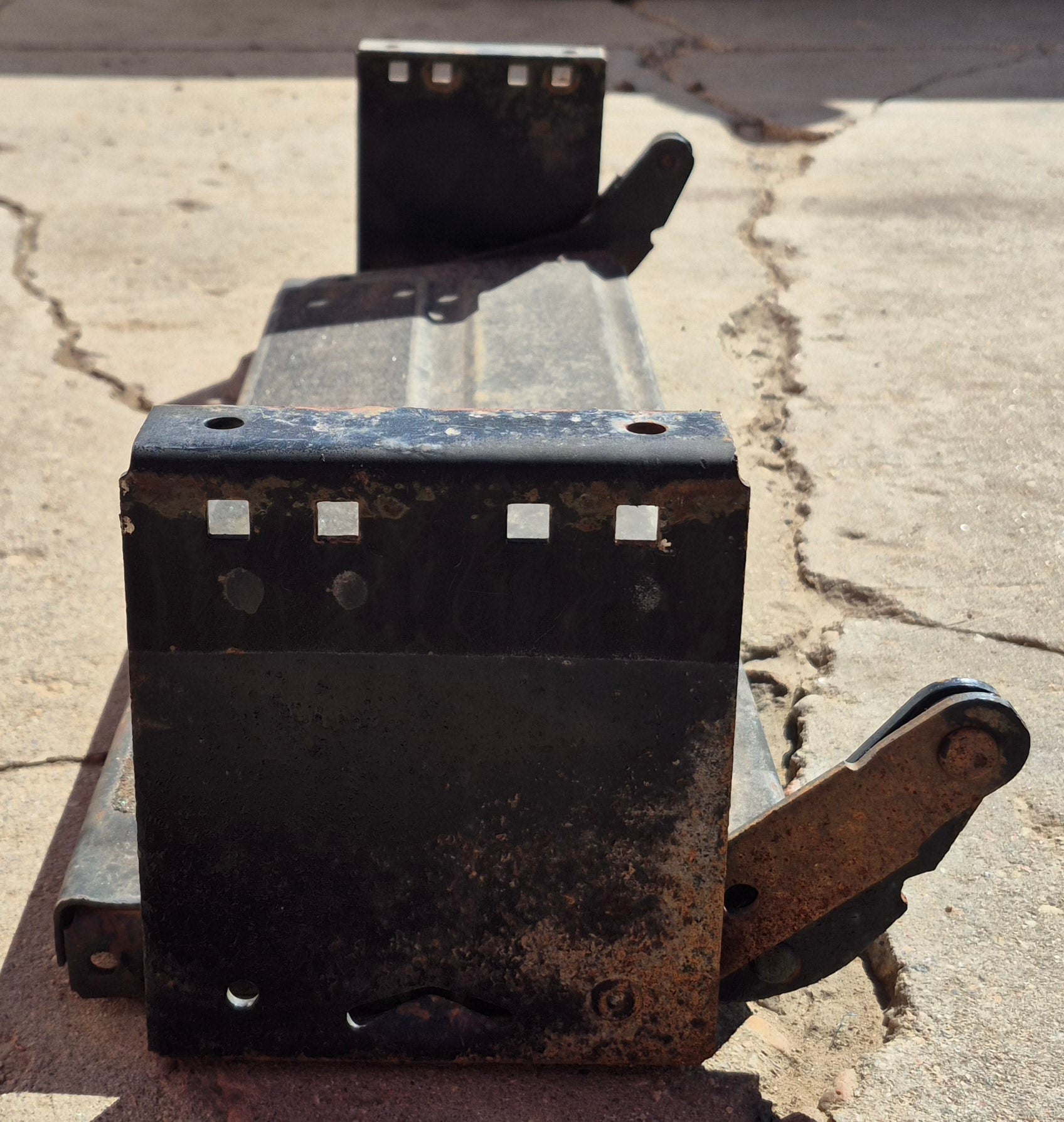 Used Manual Single Fold Step - Young Farts RV Parts