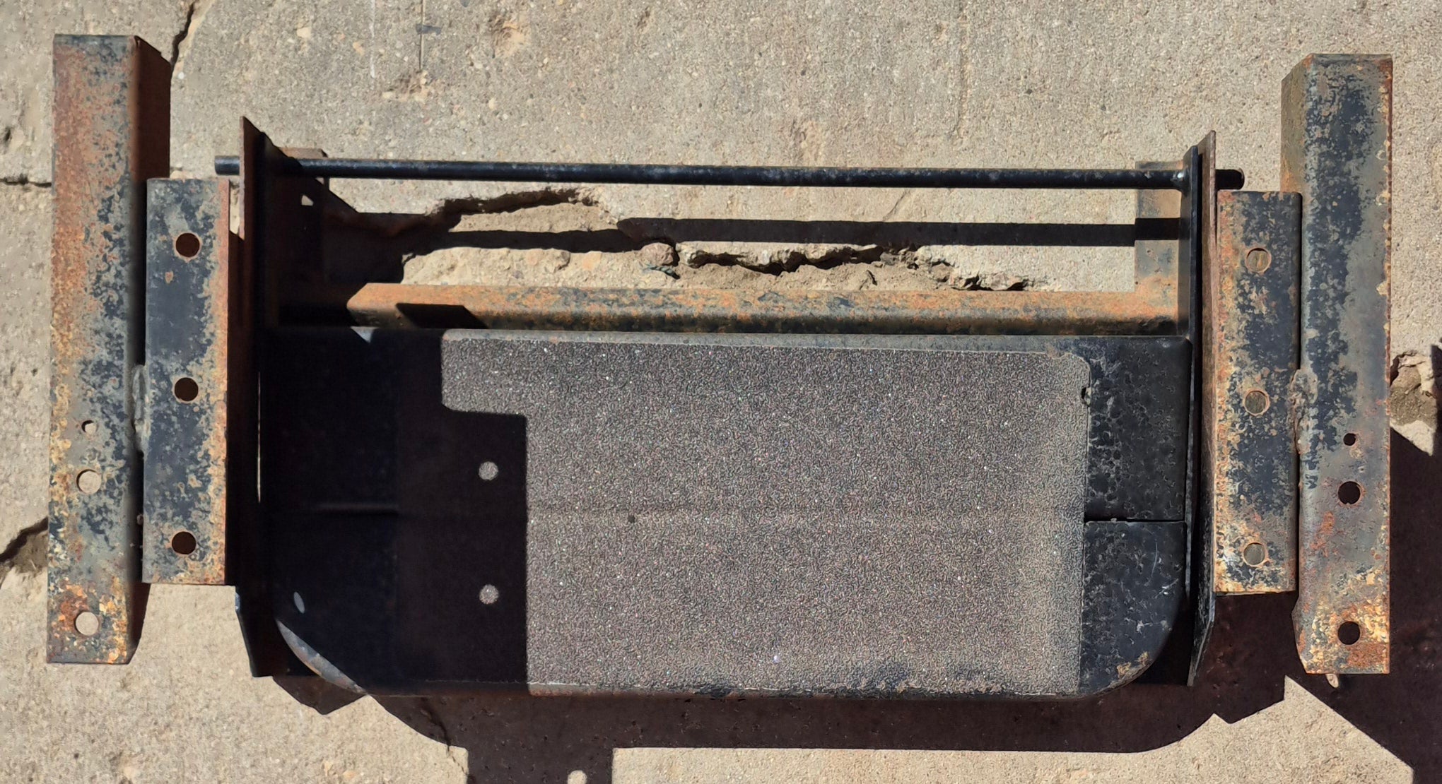 Used Manual Single Fold Step - Young Farts RV Parts