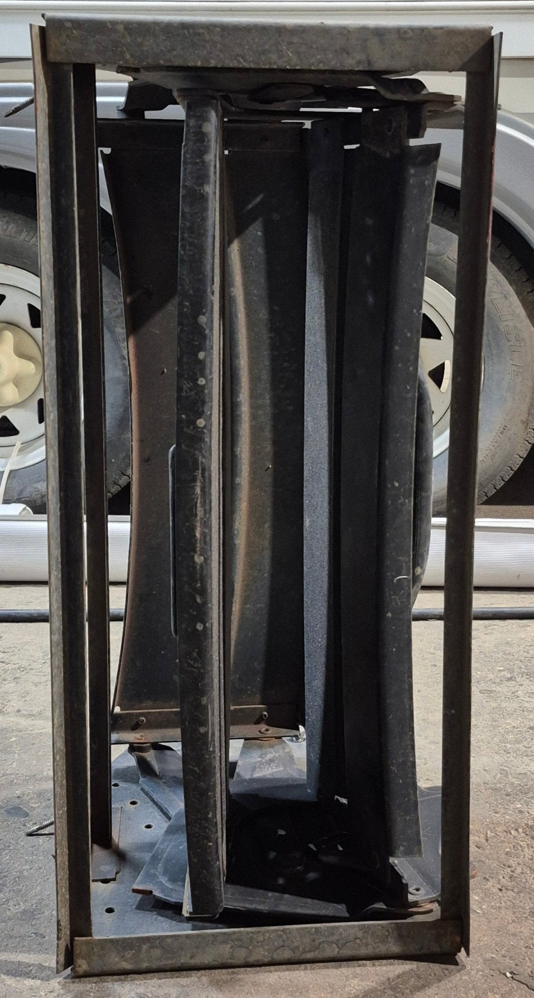 Used Manual Triple Fold Step - Young Farts RV Parts