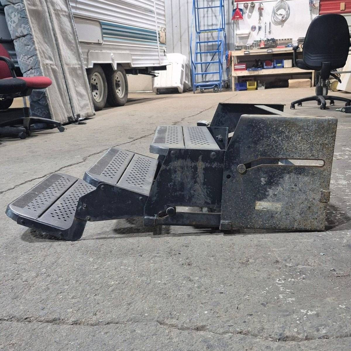 Used Manual Triple Fold Step - Young Farts RV Parts