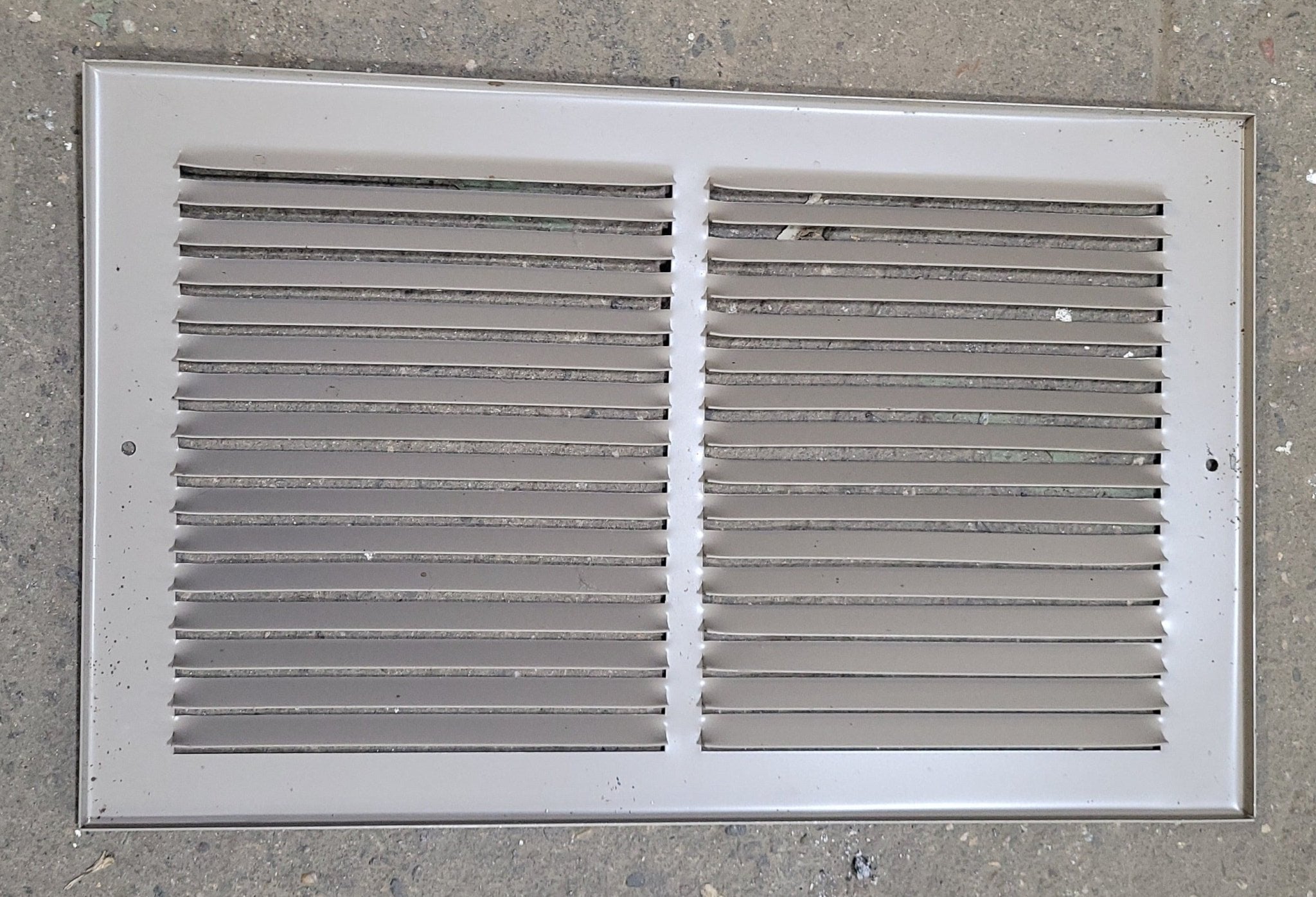 Used Metal RV Interior Furnace Access Door 15 3/4" W x 9 3/4" H - Young Farts RV Parts