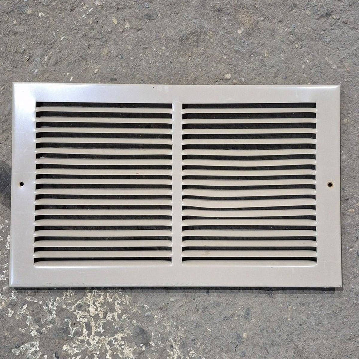 Used Metal RV Interior Furnace Access Door - 15.875" x 9.875" x .5" - Young Farts RV Parts