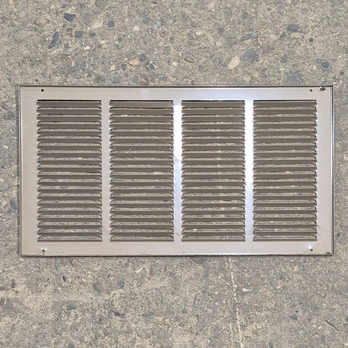 Used Metal RV Interior Furnace Access Door - 21 3/4" X 11 3/4" - Young Farts RV Parts