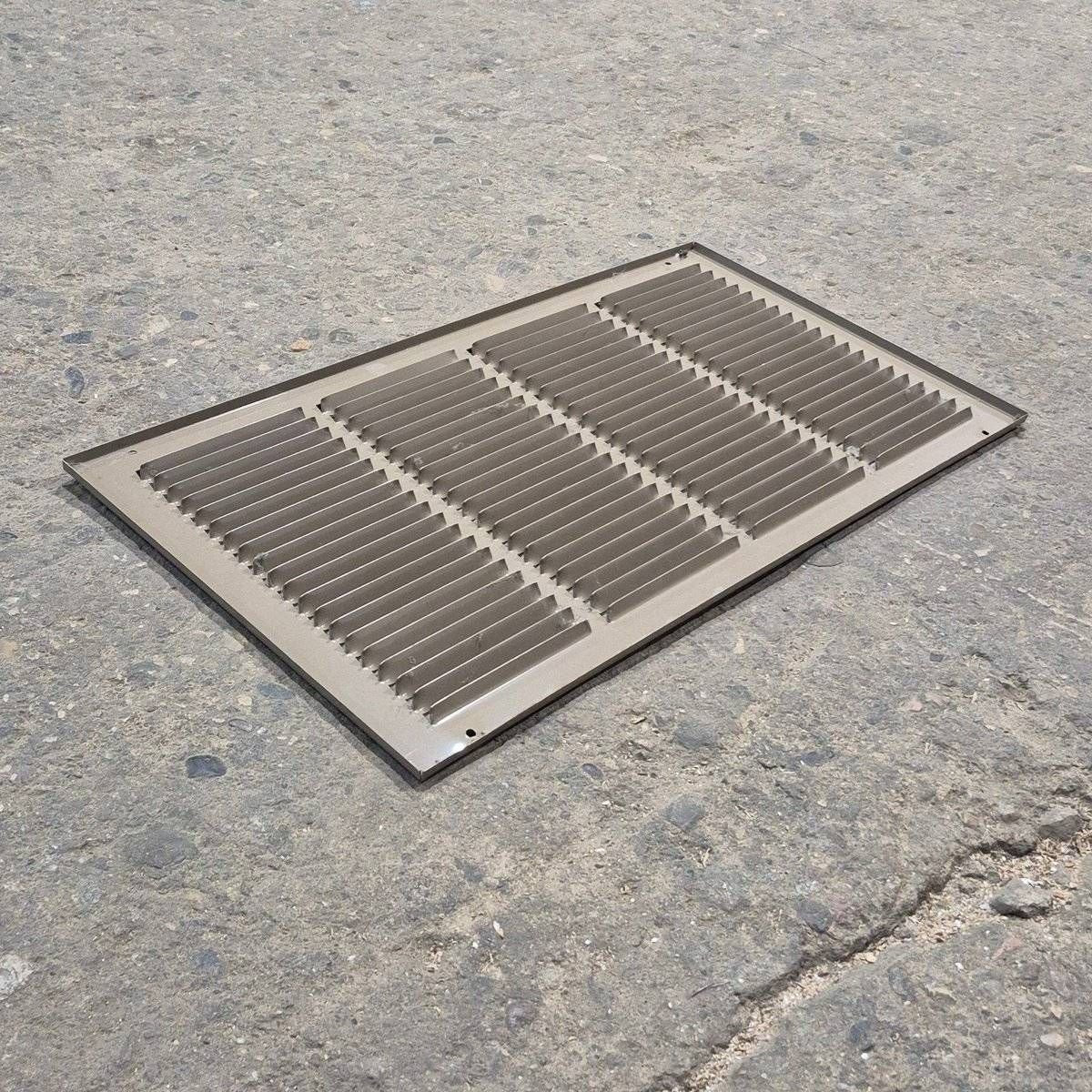 Used Metal RV Interior Furnace Access Door - 21 3/4" X 11 3/4" - Young Farts RV Parts