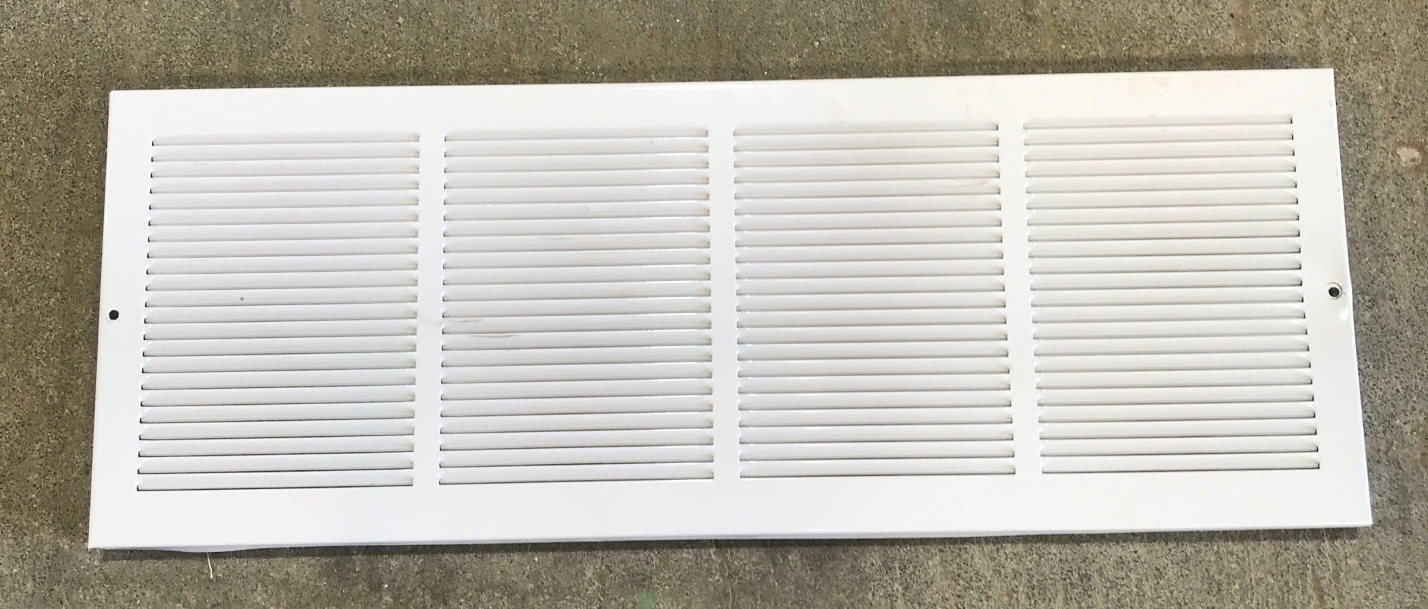 Used Metal RV Interior Furnace Access Door 25 1/4" W X 9 1/4" H - Young Farts RV Parts