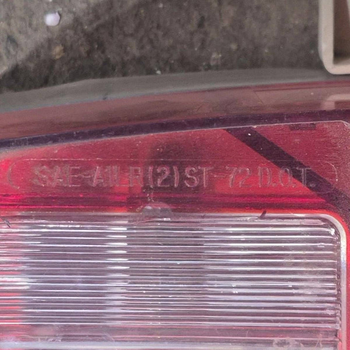 Used Miro-Flex RV Tail Light Assembly, With License Plate Bracket, 10 1/8" X 7" X 2 3/4" - 340 - Young Farts RV Parts
