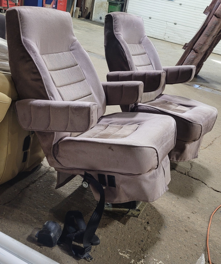 Used Motorhome Captain Chair Set - Young Farts RV Parts