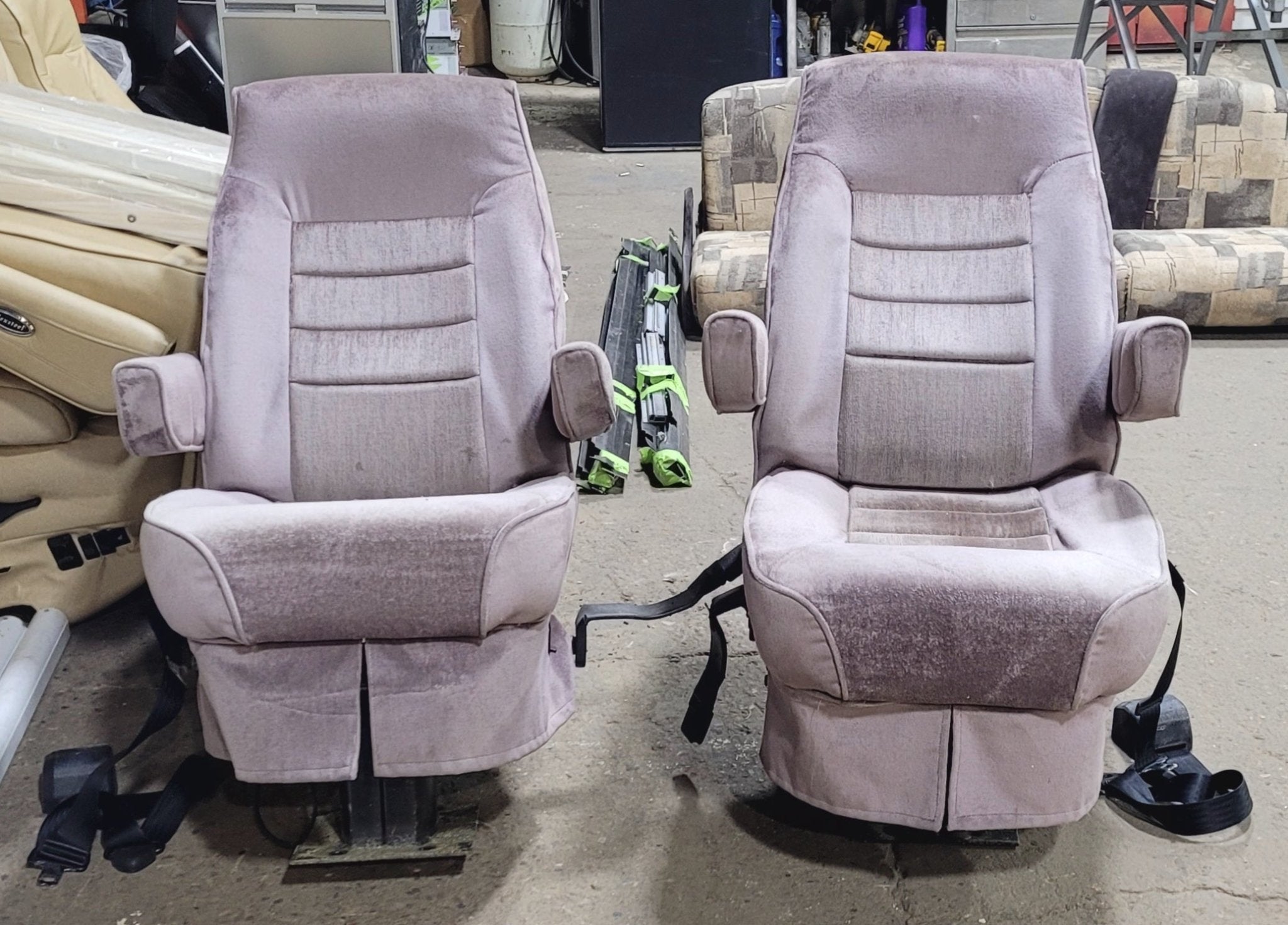 Used Motorhome Captain Chair Set - Young Farts RV Parts