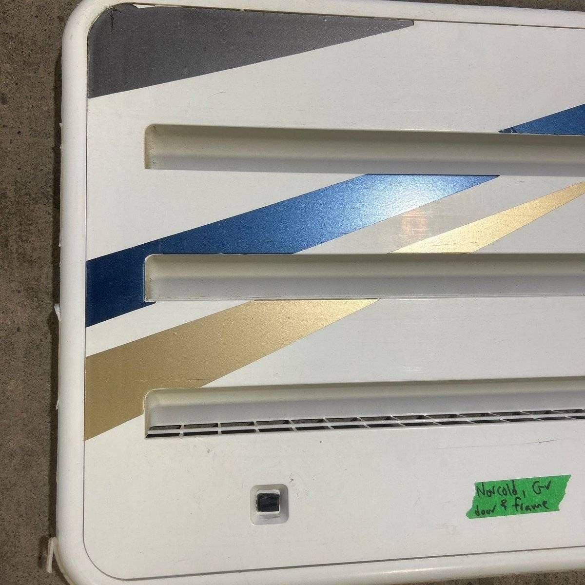 Used Norcold 621156 - Air Intake Side Refrigerator Vent- HAS FRAME - Young Farts RV Parts