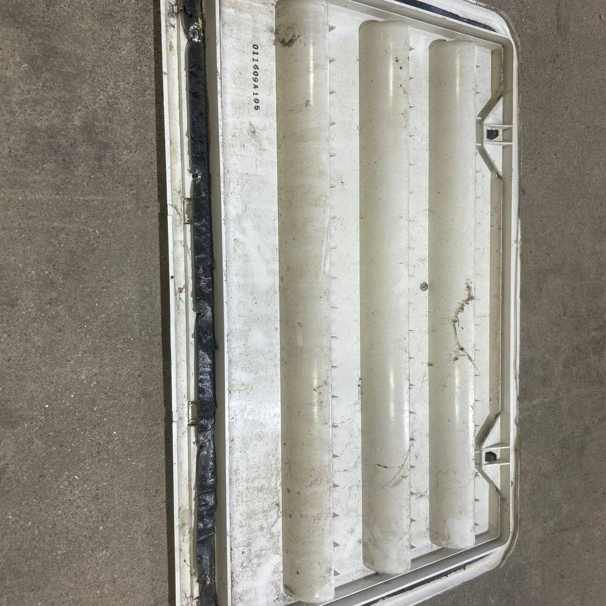 Used Norcold 621156 - Air Intake Side Refrigerator Vent- HAS FRAME - Young Farts RV Parts