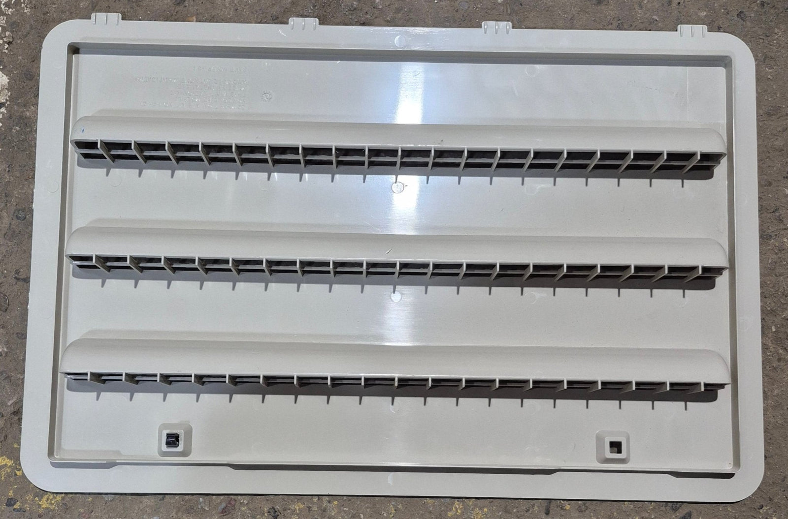 Used Norcold 621156 - Champagne Air Intake Side Refrigerator Vent - NO FRAME - Young Farts RV Parts