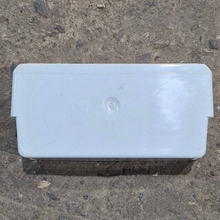Used Norcold Door Bottom Shelf, 8 7/8" X 4 3/8" X 2 1/2" - 61579425 - Young Farts RV Parts