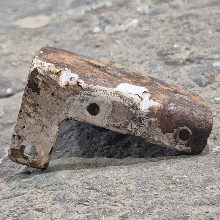 Used Norcold Fridge Door Hinge, Top Left, Bottom Right, Beige - 620188 - Young Farts RV Parts