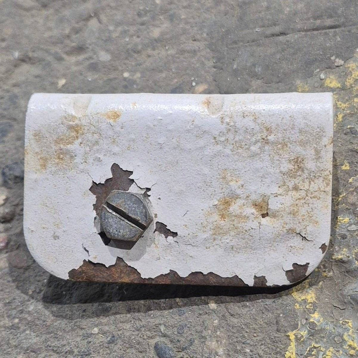 Used Norcold Fridge Door Hinge, Top Right, Bottom Left, Beige - 620187 - Young Farts RV Parts