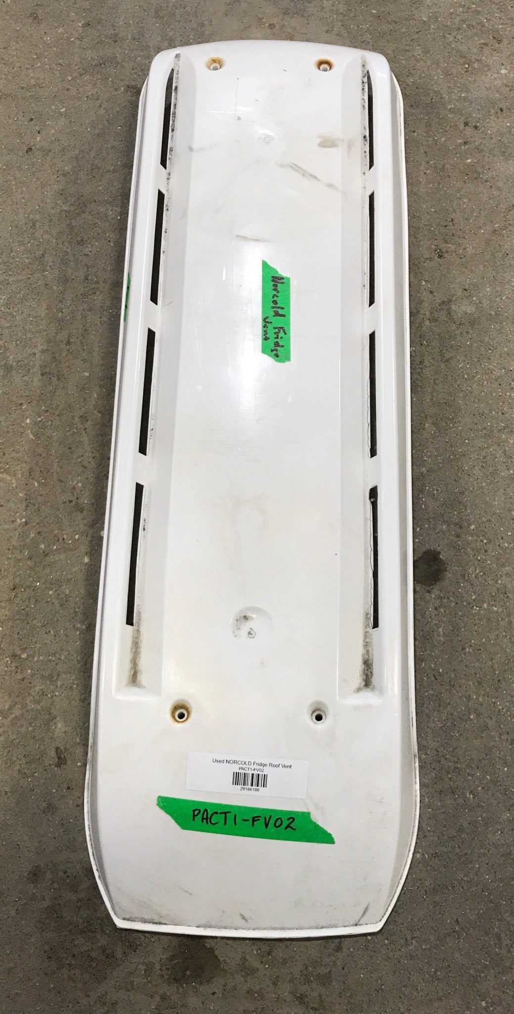 Used NORCOLD Fridge Roof Vent - Young Farts RV Parts