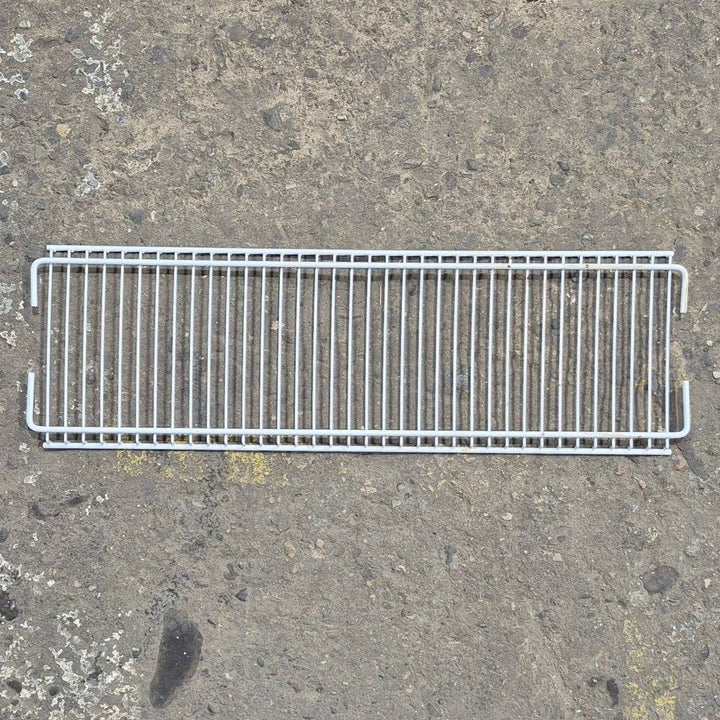 Used Norcold Fridge Wire Shelf, Short, White, 27 1/2" X 8 5/8" - 618849 , 632436 - Young Farts RV Parts