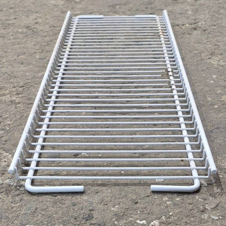 Used Norcold Fridge Wire Shelf, Short, White, 27 1/2" X 8 5/8" - 618849 , 632436 - Young Farts RV Parts