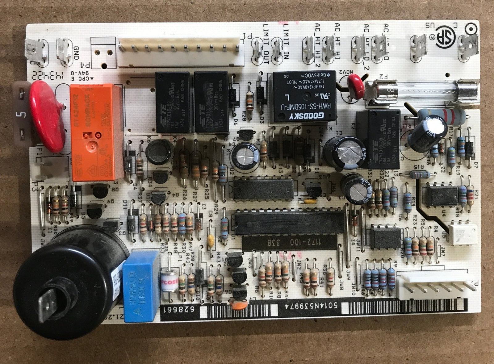 Used Norcold Refrigerator Control Board - 628661 - Young Farts RV Parts