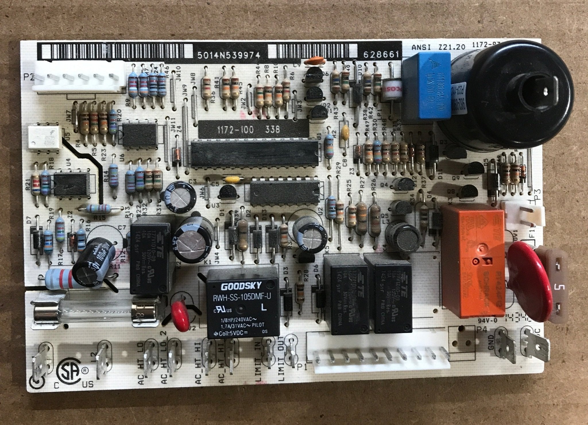 Used Norcold Refrigerator Control Board - 628661 - Young Farts RV Parts