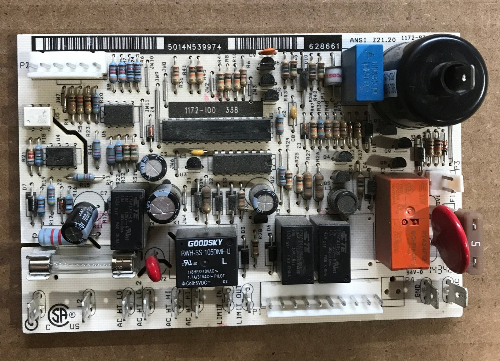 Used Norcold Refrigerator Control Board - 628661 - Young Farts RV Parts