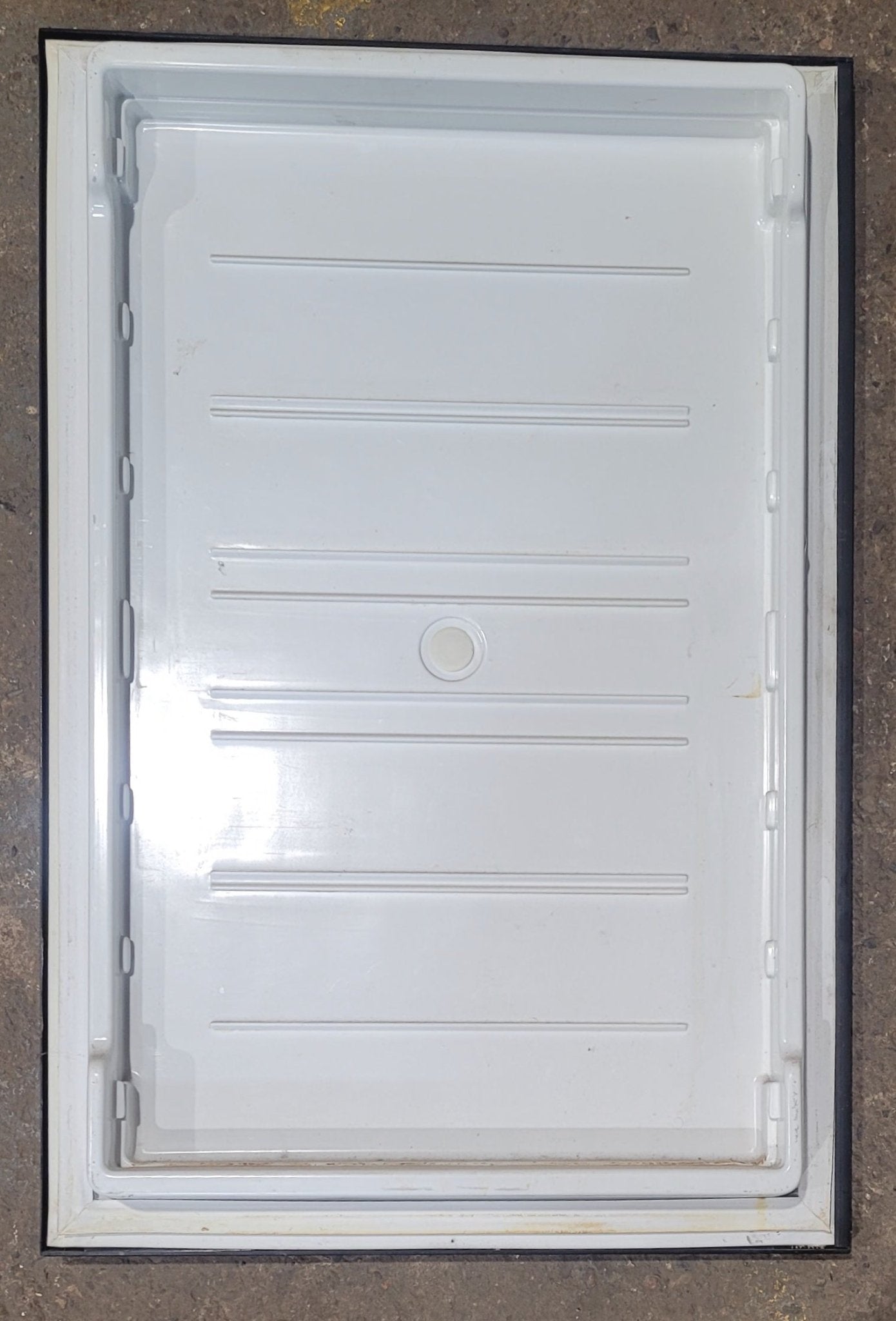 Used Norcold Refrigerator Door 623955 - 21 7/8" W x 32 1/2" H - Young Farts RV Parts