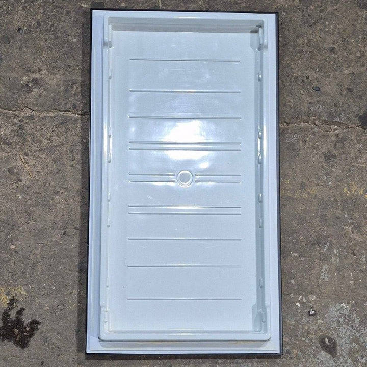 Used Norcold Refrigerator Door - 638833 - 21 7/8" W x 39 1/2" H - Young Farts RV Parts