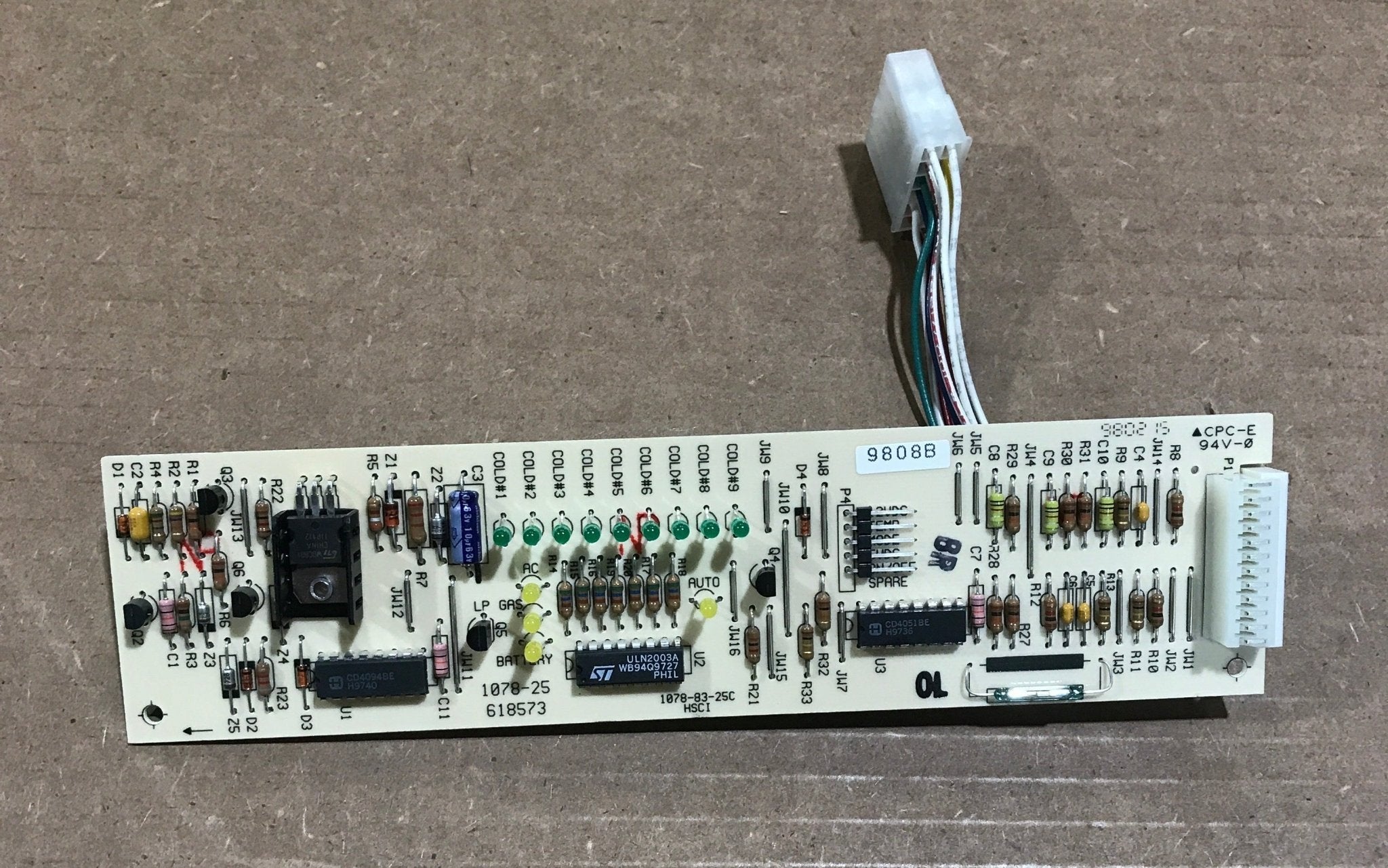 Used Norcold Refrigerator Optical Display Control Board - 618573 - Young Farts RV Parts