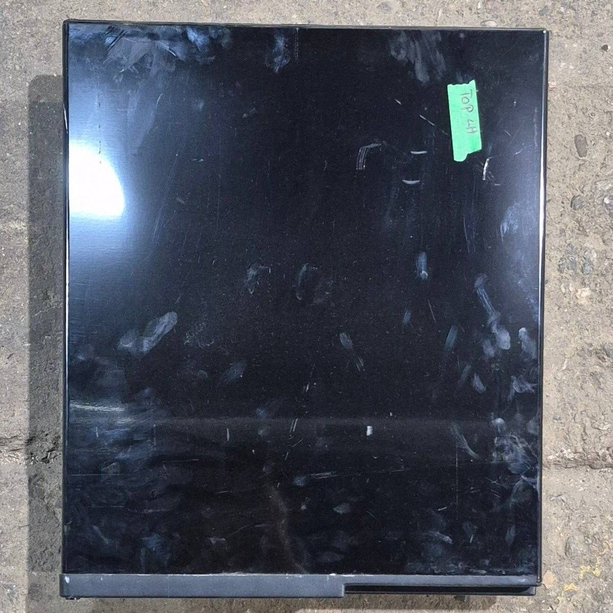Used Norcold Refrigerator Upper (Freezer) Left Side Door, Black , 19.25" x 16.375" x 4.875" - 634074 - Young Farts RV Parts