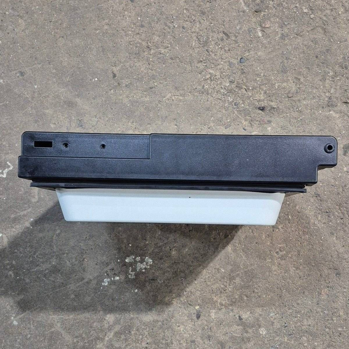 Used Norcold Refrigerator Upper (Freezer) Right Side Door, Black , 19 1/4" X 16 3/8" - 634073 - Young Farts RV Parts