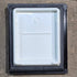 Used Norcold Refrigerator Upper (Freezer) Right Side Door, Black , 19 1/4" X 16 3/8" - 634073 - Young Farts RV Parts