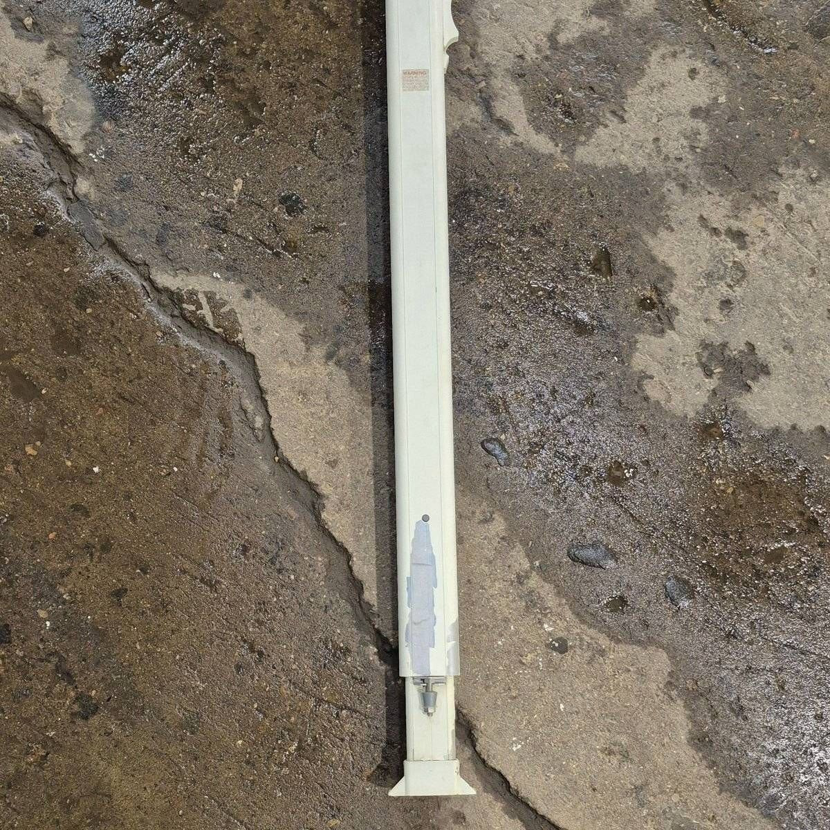 Used Norseman Awning Arm, Left (Rear), Off - White, 67" - Sunburst Classic - Young Farts RV Parts