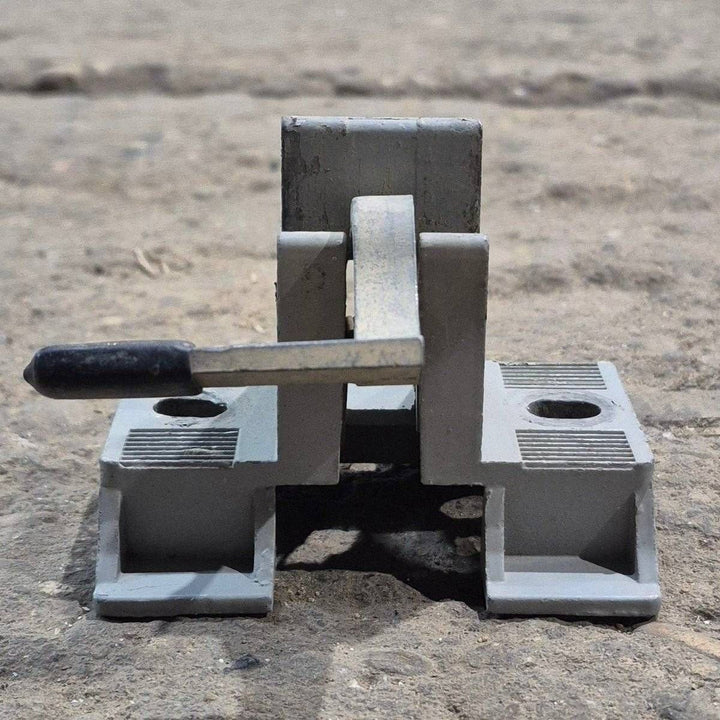 Used Norseman Awning Bottom Bracket, Silver - Sunburst - Young Farts RV Parts