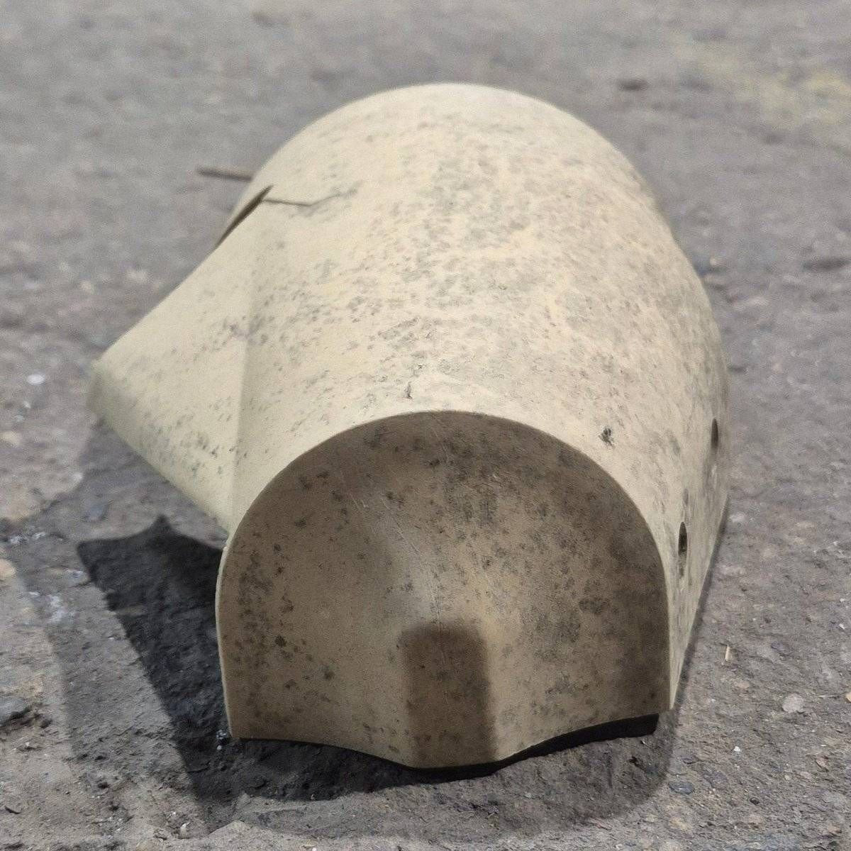 Used Norseman Awning End Cap, Left Hand Side - Sunburst - Young Farts RV Parts