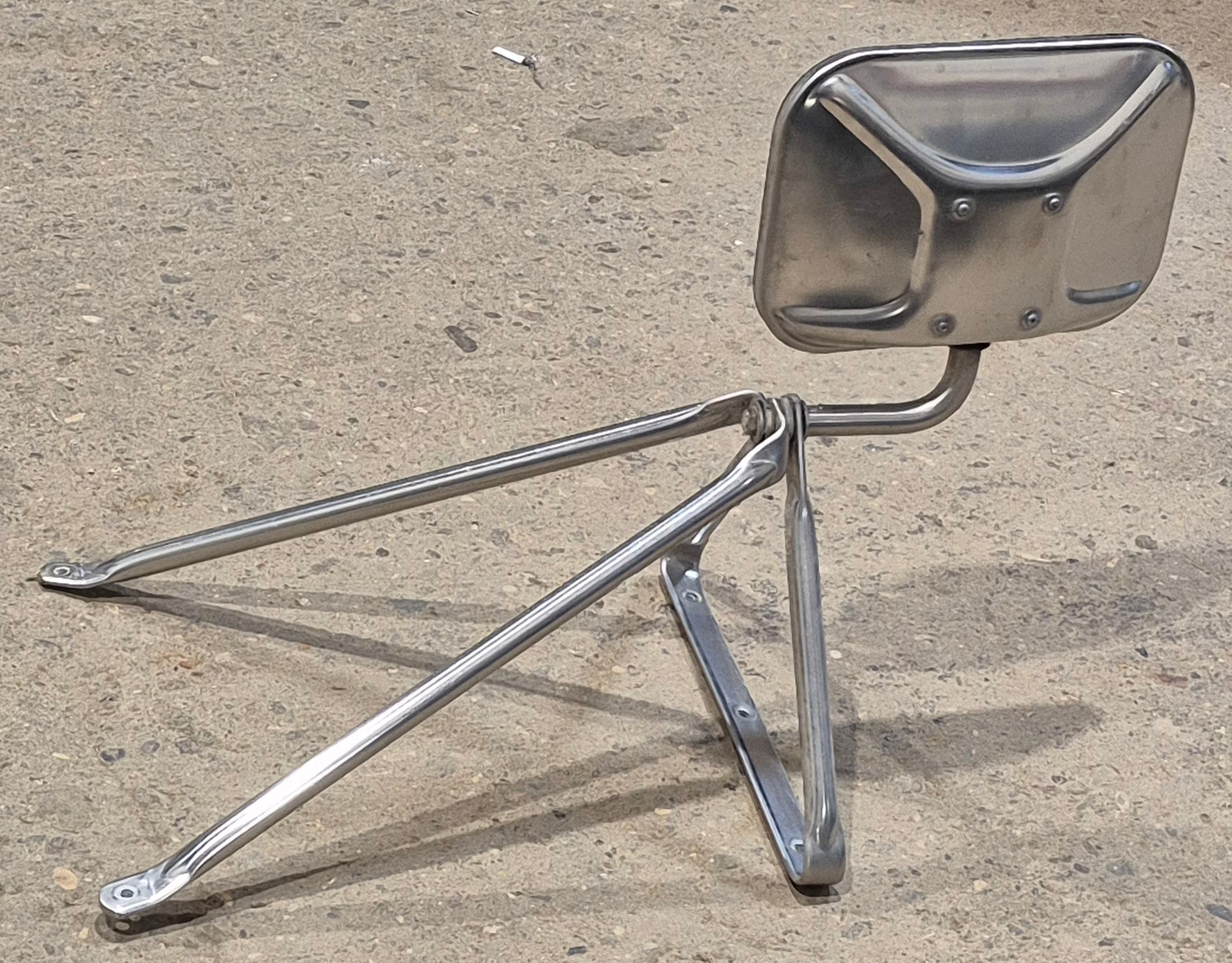 Used Old Style Motorhome Side View Mirror - Passenger Side - Young Farts RV Parts