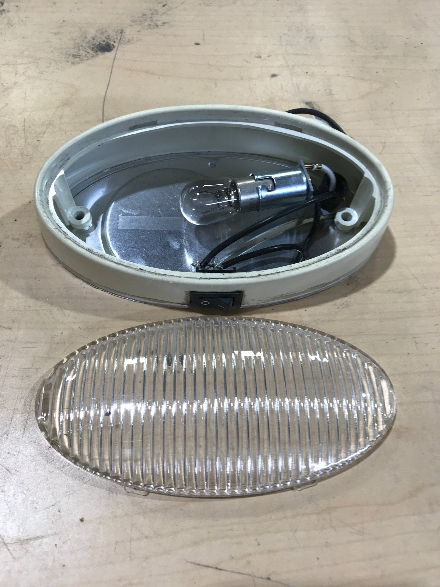 Used Oval Porch Light - 6