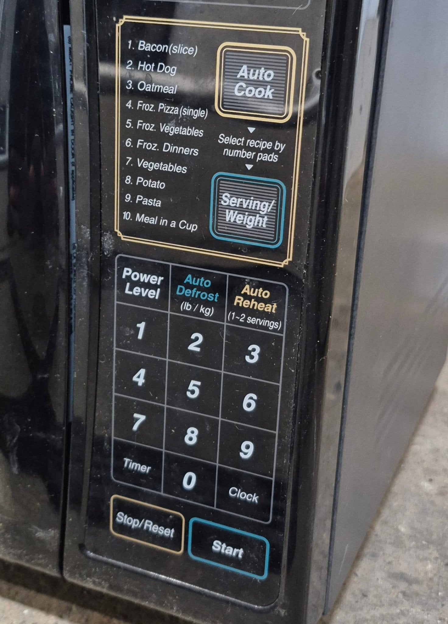 Used PANASONIC RV Microwave 18" W x 11 3/4" H x 11 1/2" D - Young Farts RV Parts