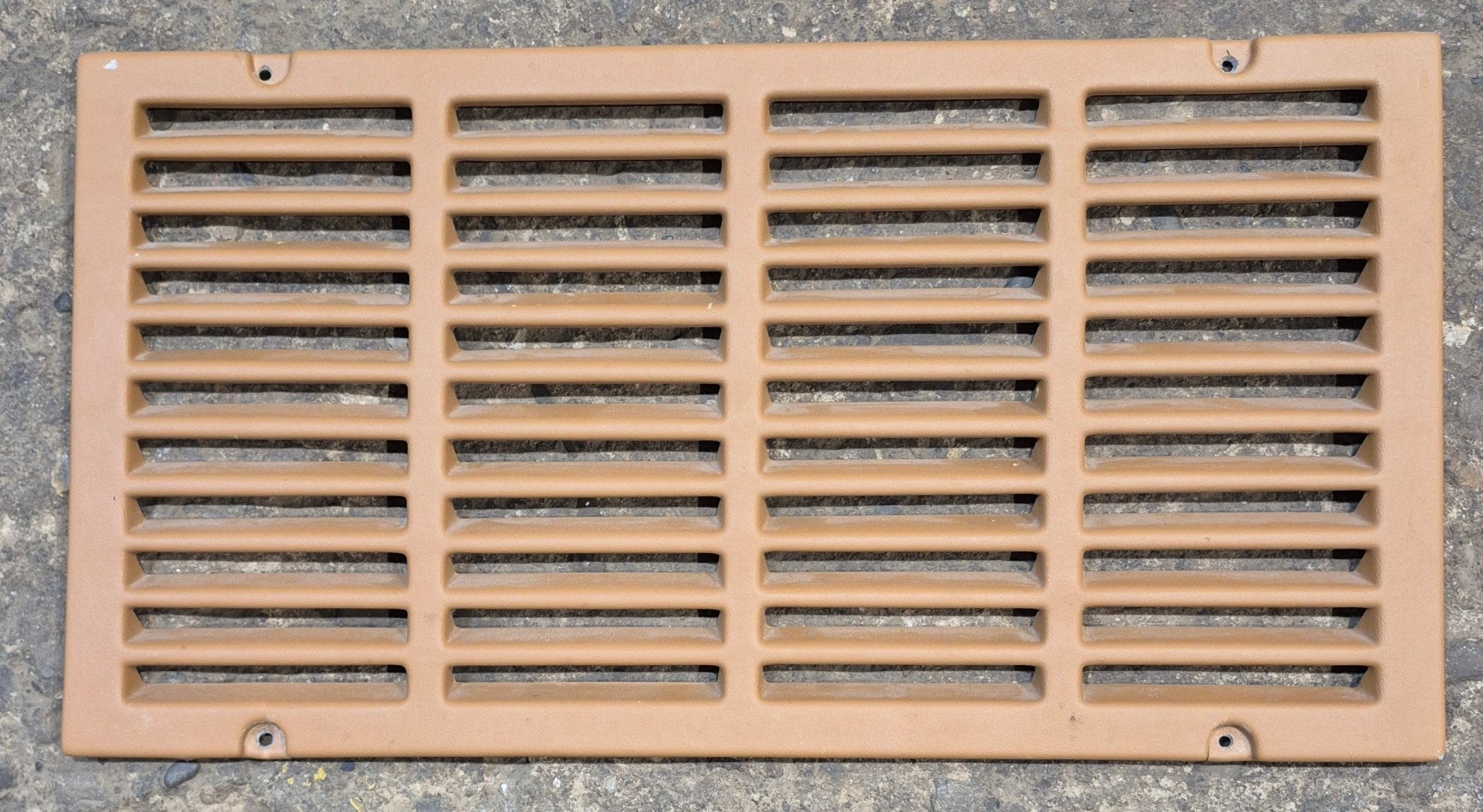 Used Plastic RV Interior Furnace Access Door 20 3/4" W x 11" H - Young Farts RV Parts