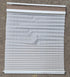 Used Pleated Day / Night Shade, White / Tan - 25 7/8" W x 26" L - Young Farts RV Parts