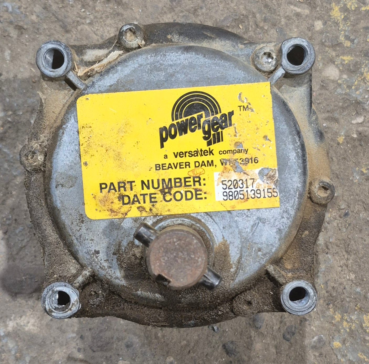 Used Power Gear Gear Box 520317 - Gear Box Only - Young Farts RV Parts