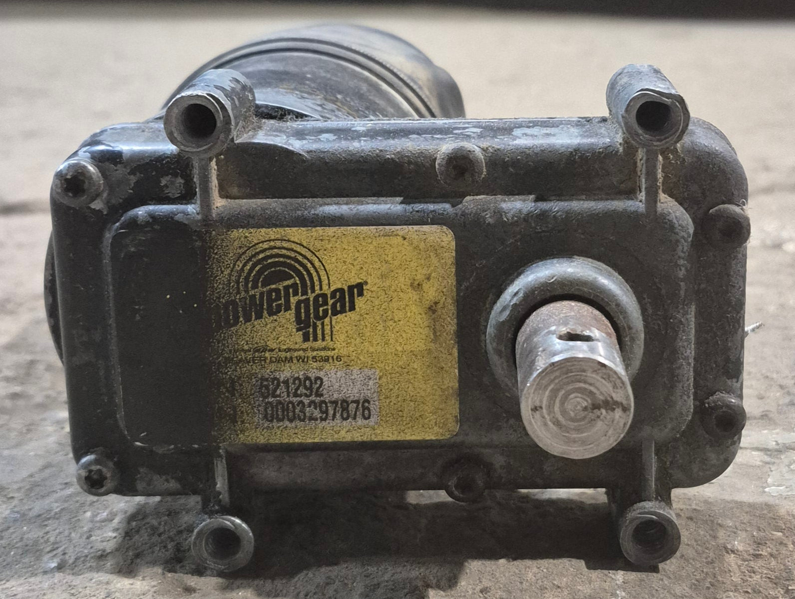 Used Power Gear RV Slide Out Motor 521292 - Young Farts RV Parts