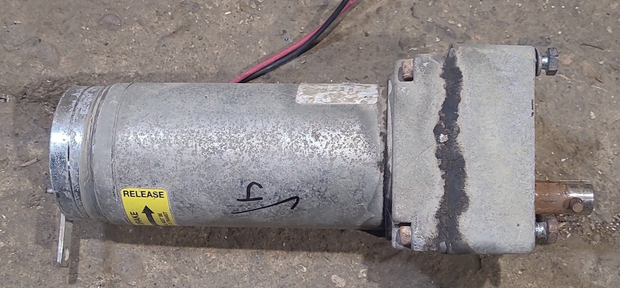 Used Power Gear Slide Motor 520015 TSE - Young Farts RV Parts