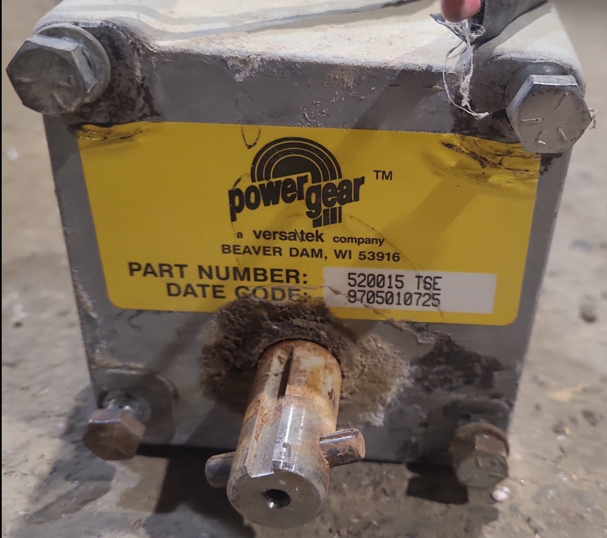 Used Power Gear Slide Motor 520015 TSE - Young Farts RV Parts