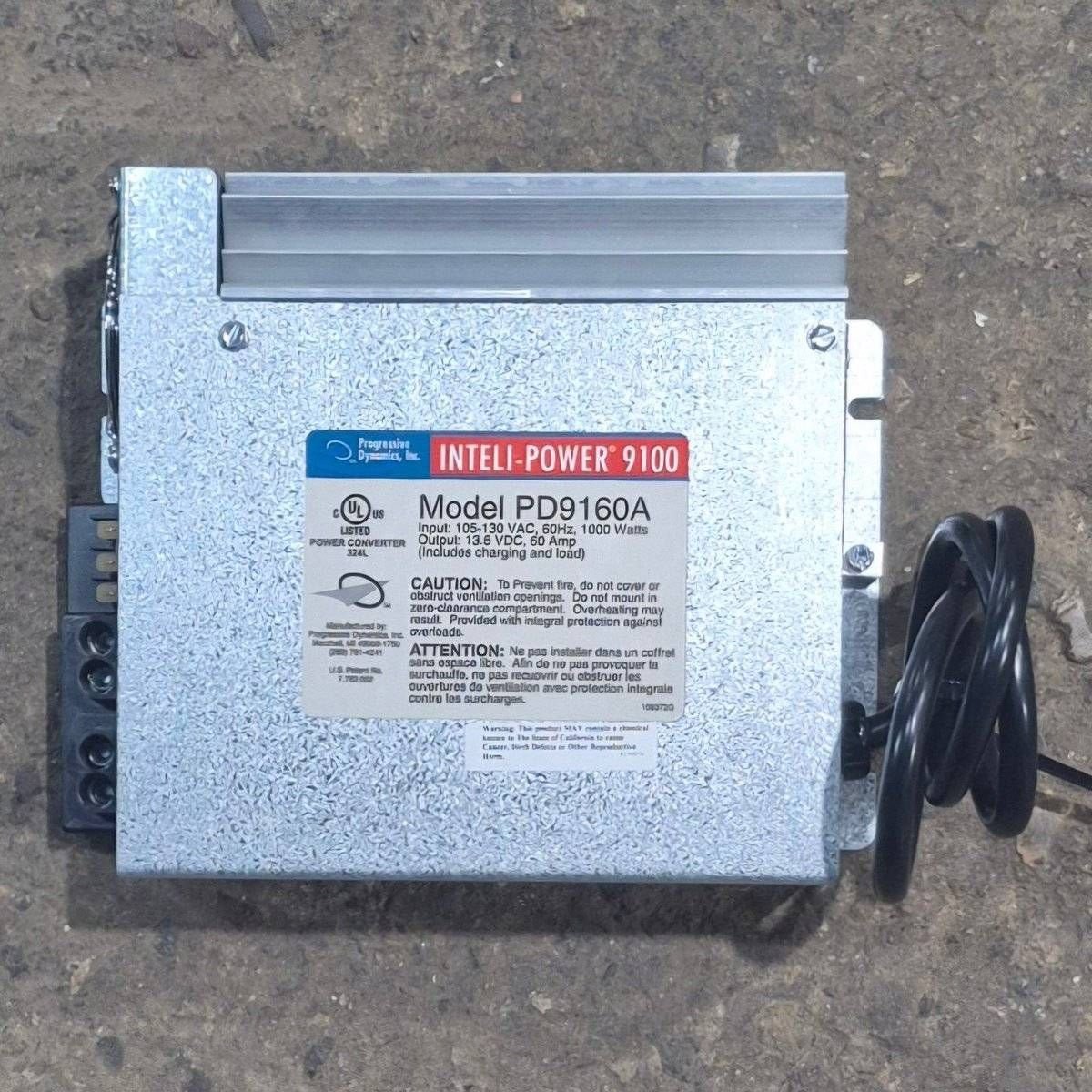 Used Progressive Dynamics Converter Charger, 60 AMP - Inteli-Power 9100 , PD9160A - Young Farts RV Parts