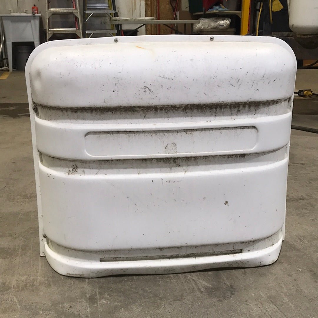 Used Propane Tank Cover - (Fits 30 LB Steel Double Tank) - Young Farts RV Parts