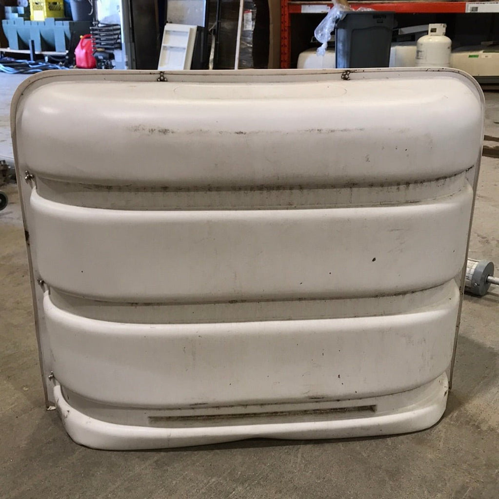 Used Propane Tank Cover - (Fits 30 LB Steel Double Tank) - Young Farts RV Parts