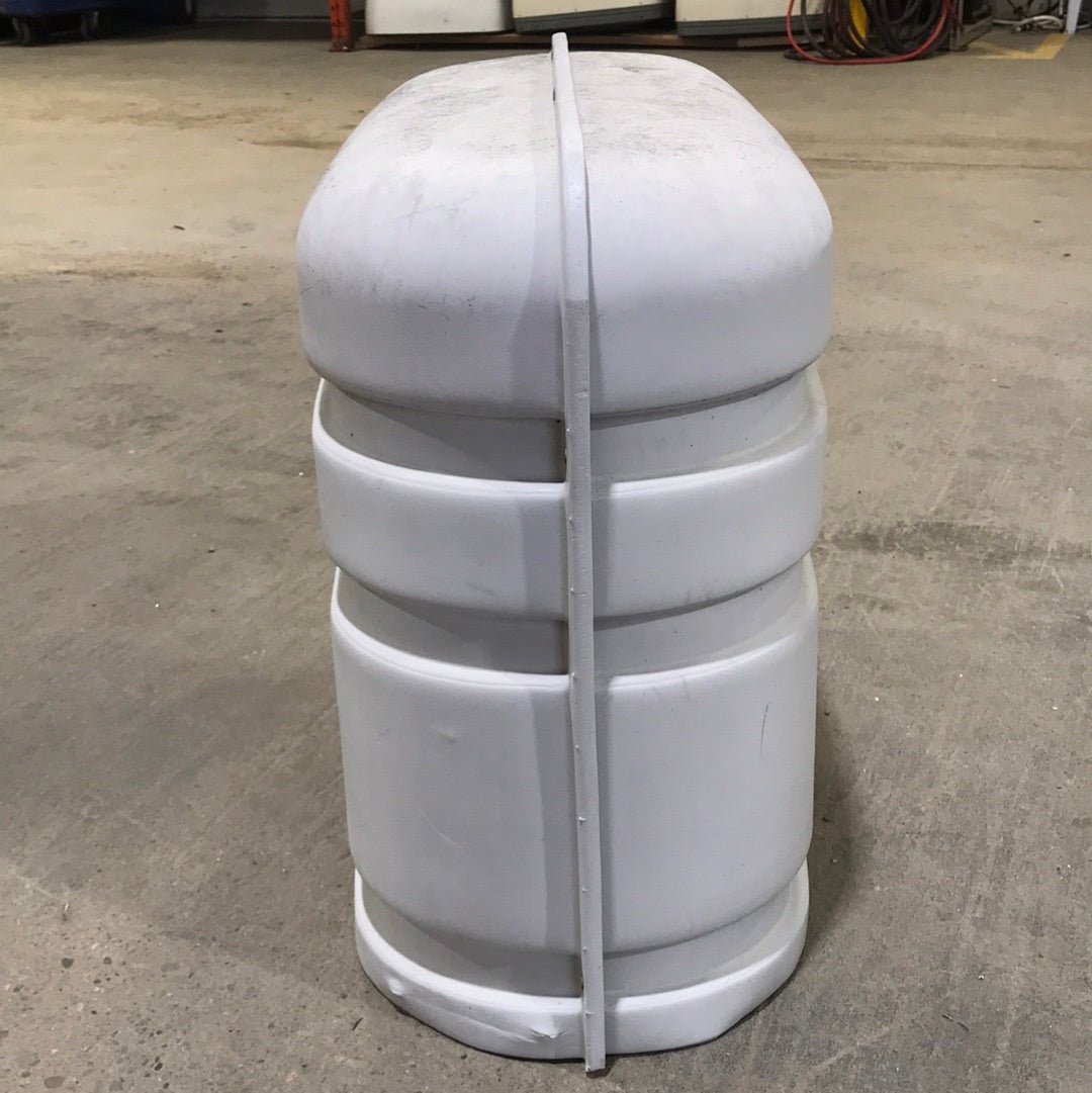 Used Propane Tank Cover - (Fits 30 LB Steel Double Tank) - Young Farts RV Parts