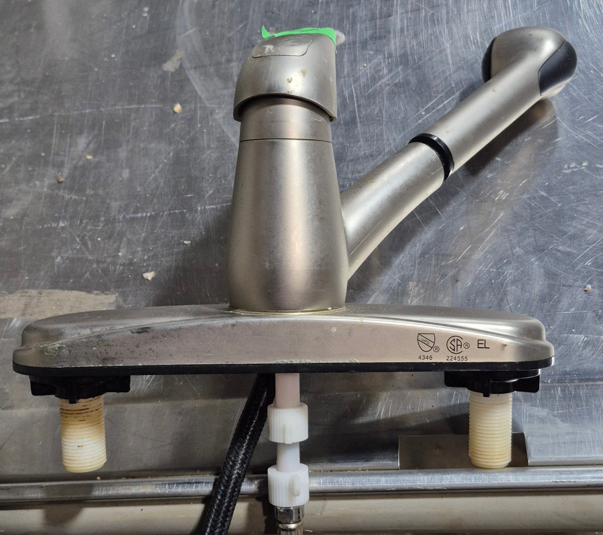 Used Pull Down Kitchen Faucet Chrome with Chrome Lever Handle - Young Farts RV Parts