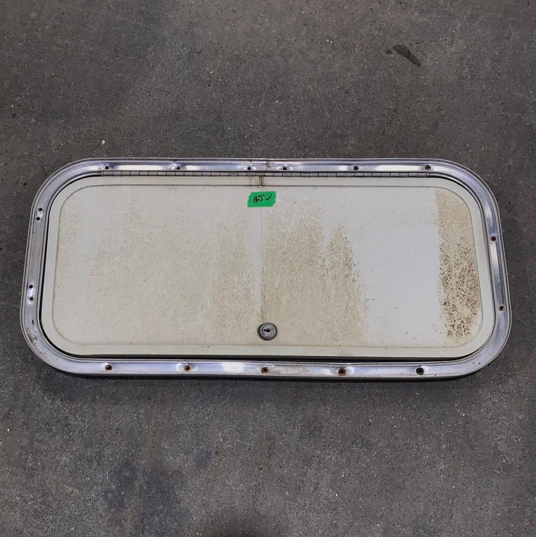Used Radius Cargo Door 23 7/8" W x 10 3/4" x 3/4" D - Young Farts RV Parts