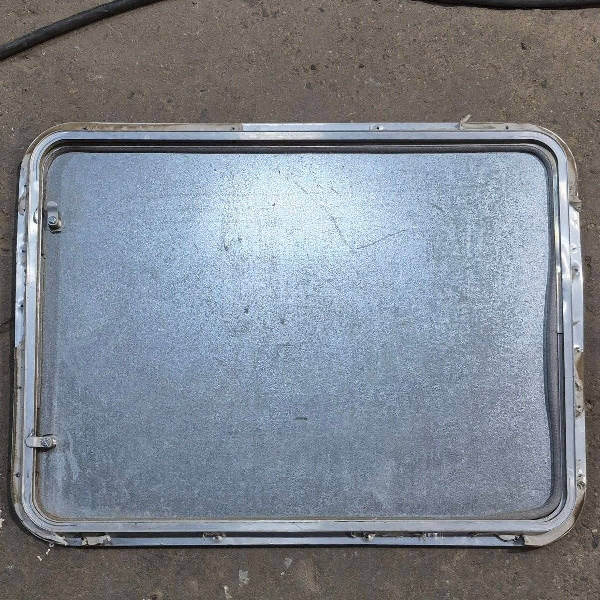 Used Radius Cargo Door - 32.5 X 24.25 X 0.75 - Young Farts RV Parts