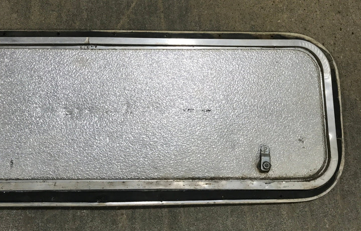Used Radius Corner Cargo Door 35 1/2" W x 11" H x 3/4" D - Young Farts RV Parts